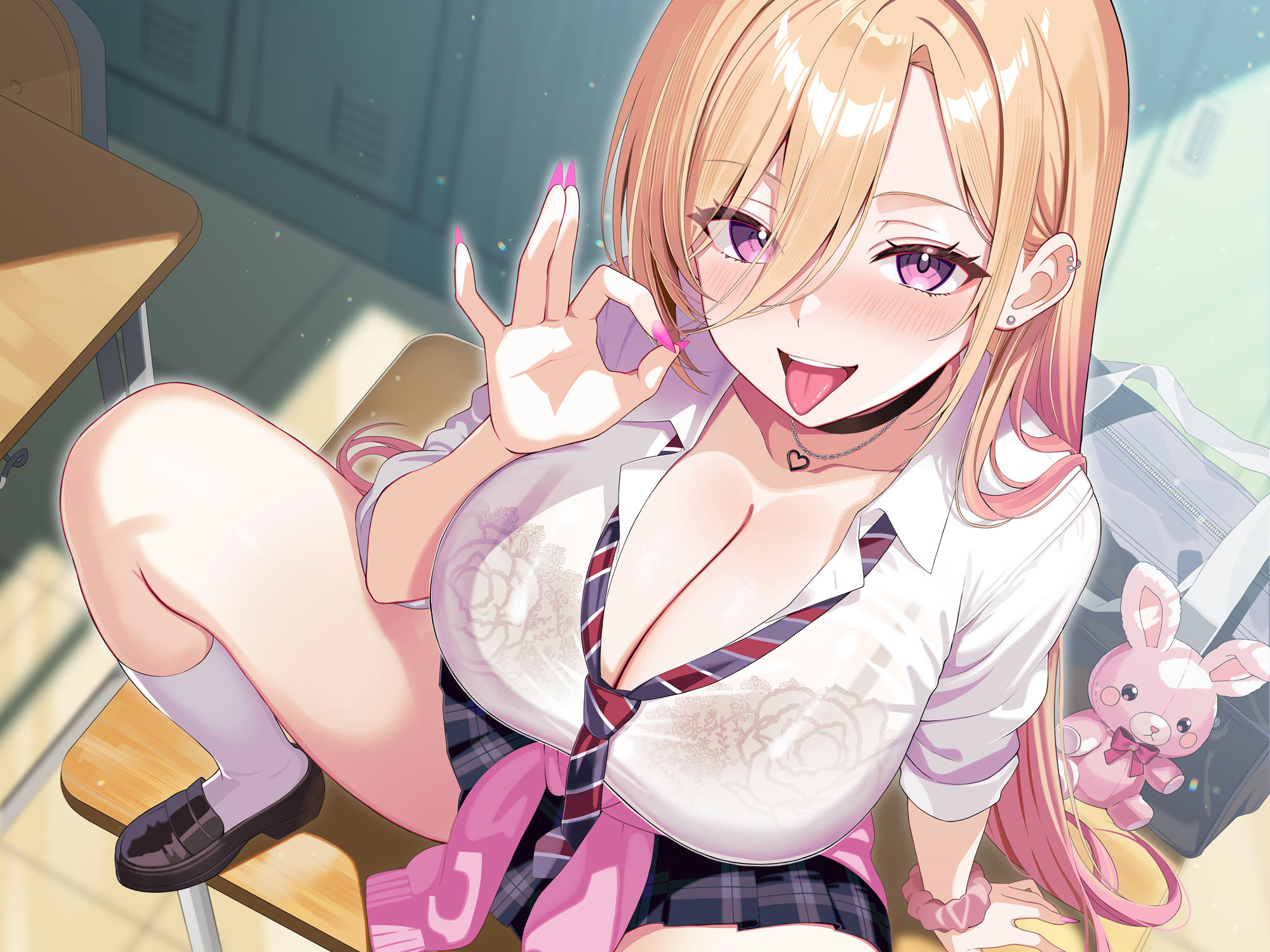 【舐めプレイのみ】学年一シコいギャルとフェラまで限定の関係【爆音×吐息】 〜あたしのお口で気持ちよくしてあげるから好きなだけ射精して〜 サンプル7