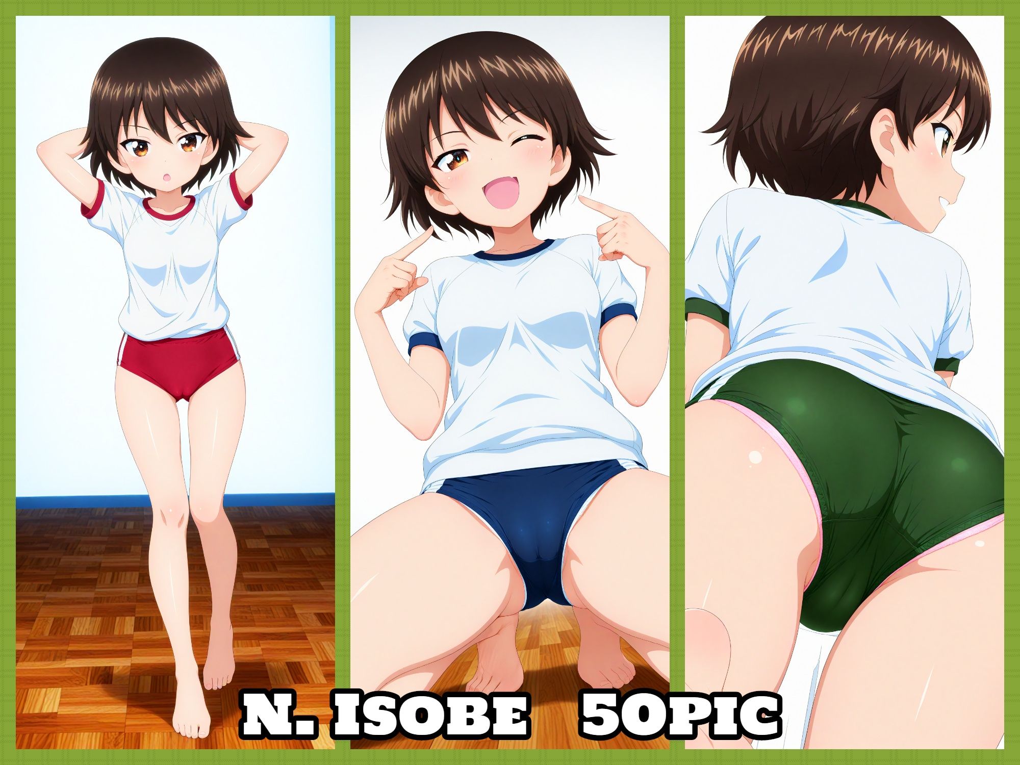 Girls und Buruma Hamipan アヒルさんチーム編 サンプル2