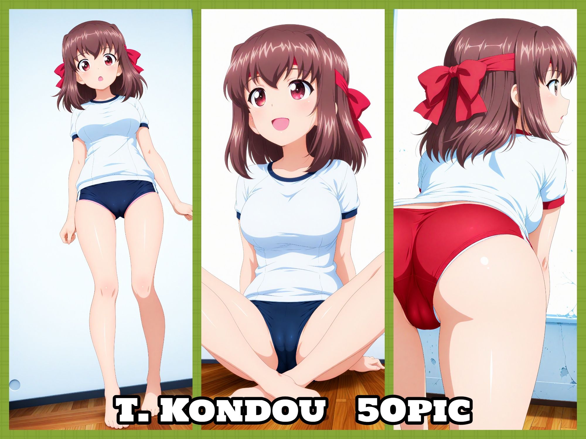 Girls und Buruma Hamipan アヒルさんチーム編 サンプル3