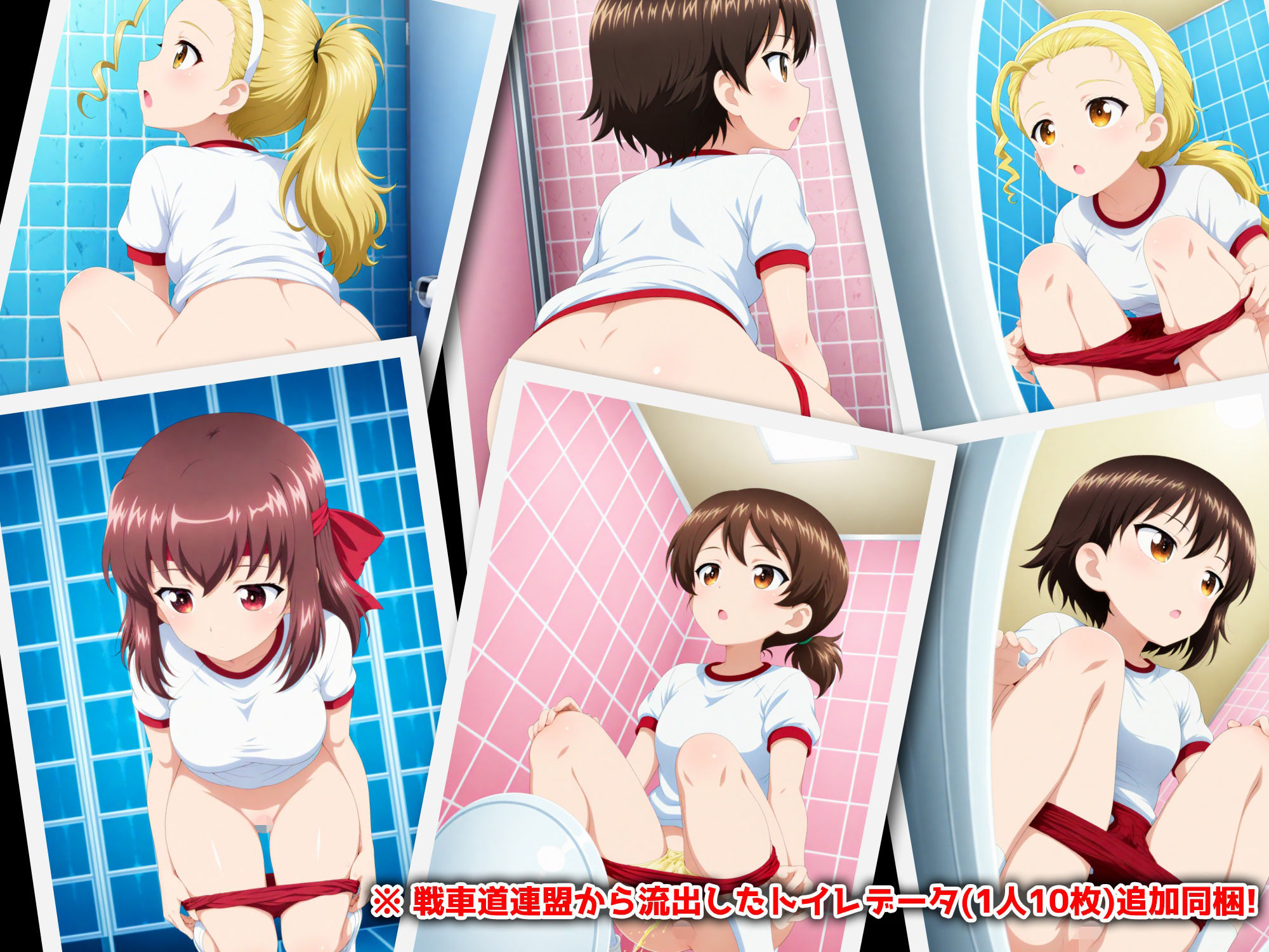 Girls und Buruma Hamipan アヒルさんチーム編 サンプル6