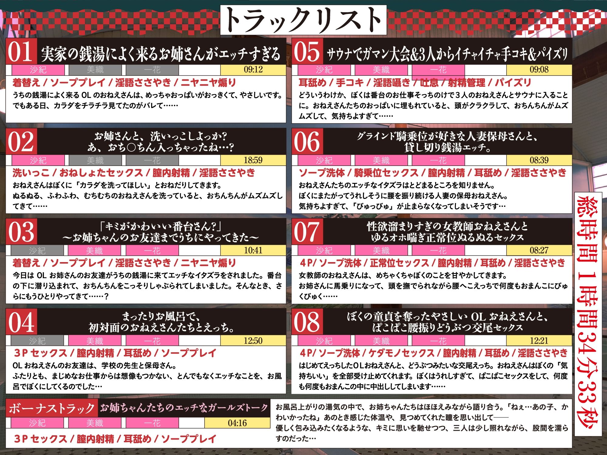 【おねしょた×銭湯ノスタルジー】あまとろの湯へようこそ。〜うちの銭湯に入り浸るアラサーお姉さんたちと甘えんぼエッチしまくるお話〜【全編あまあまヌルヌル】 サンプル8