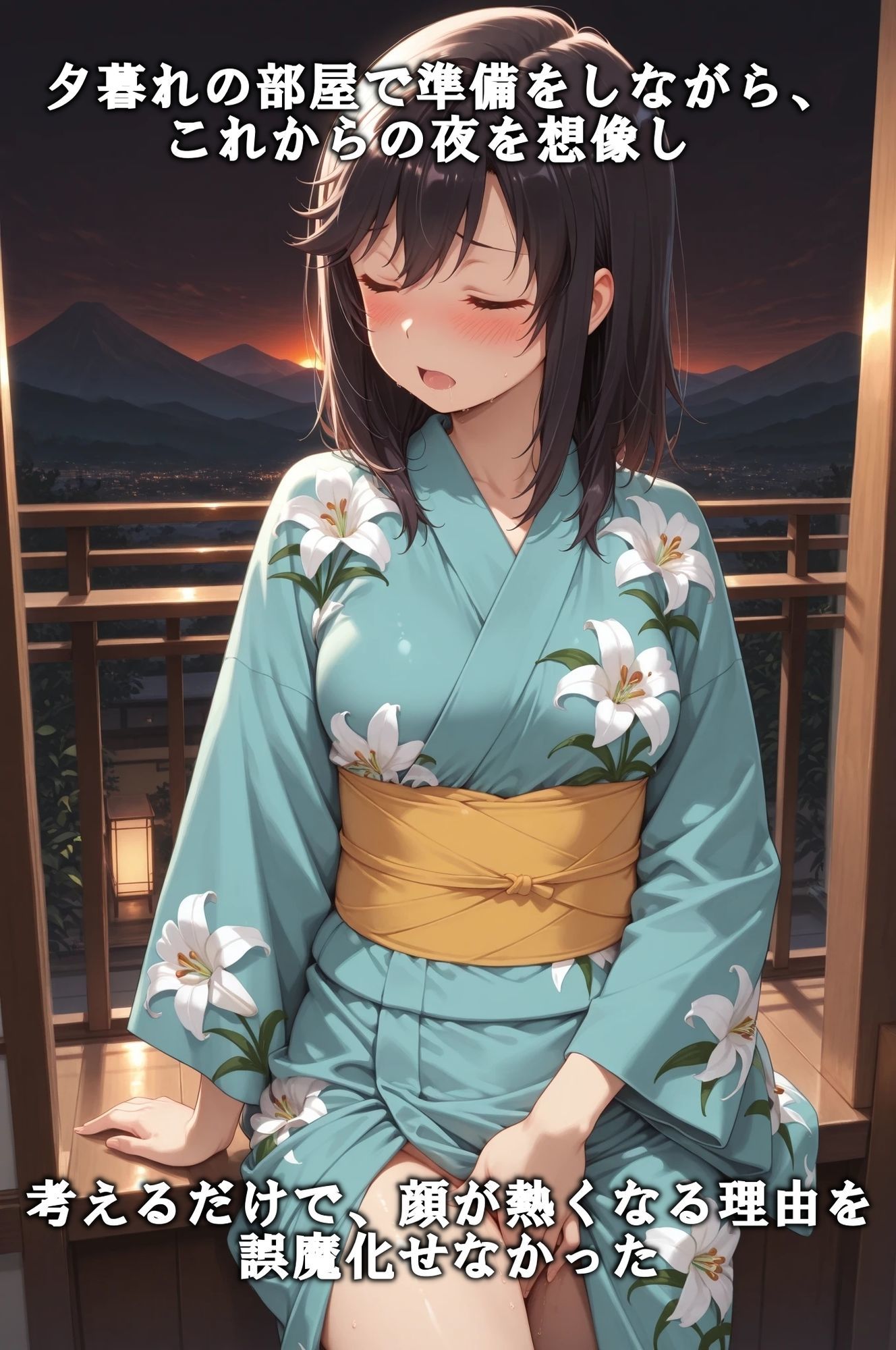 AIイラストCG集123おもてなし亭 Vol.2 蛍小町（イラスト集） サンプル4