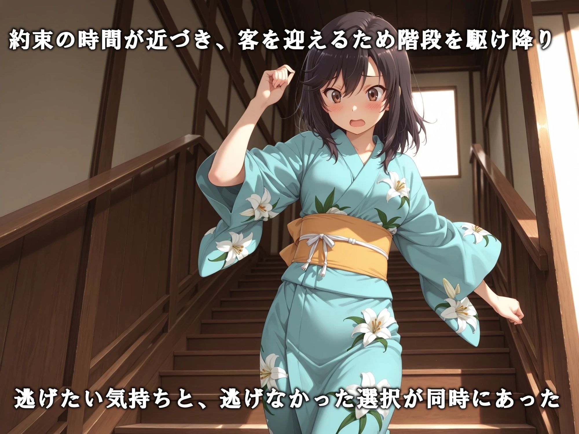 AIイラストCG集123おもてなし亭 Vol.2 蛍小町（イラスト集） サンプル5