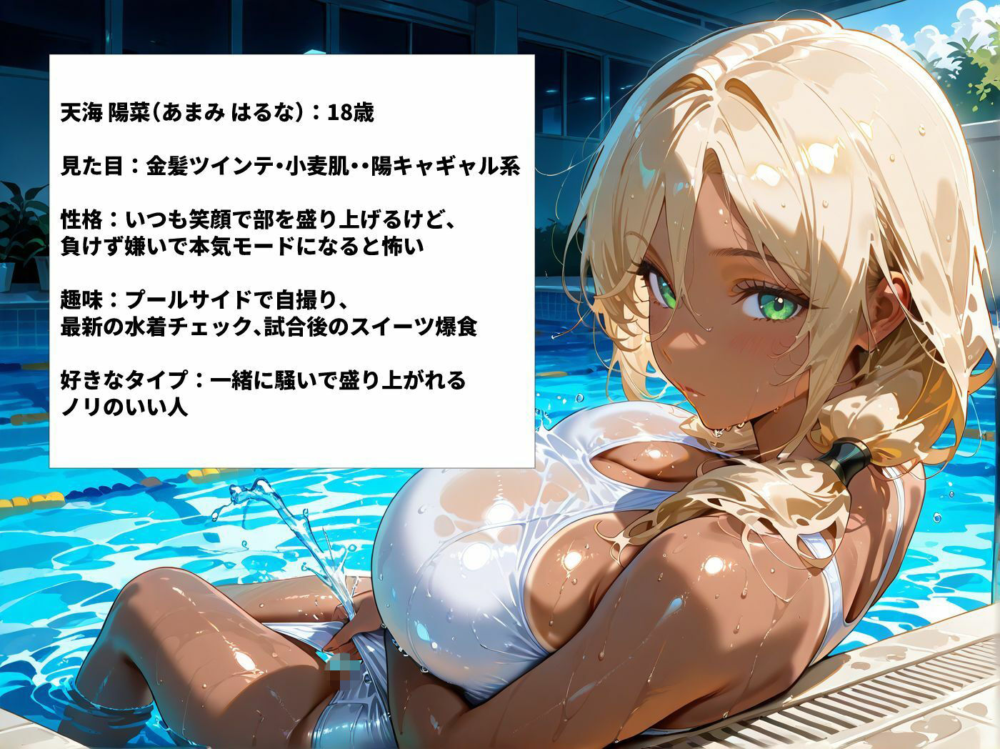 爆乳水泳部員を順番に呼び出しずぶ濡れセックス サンプル4