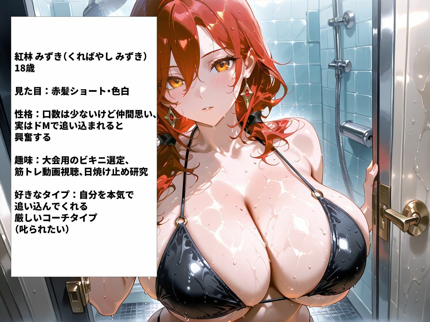 爆乳水泳部員を順番に呼び出しずぶ濡れセックス サンプル7