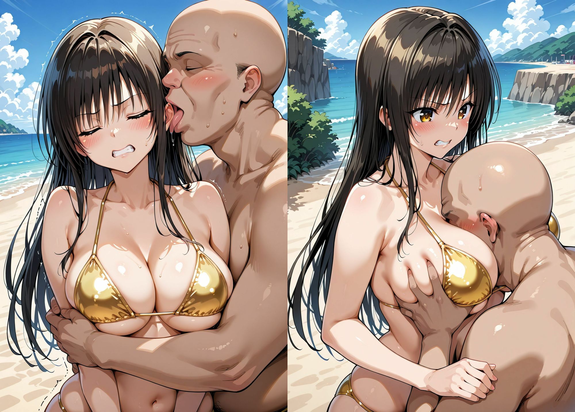 おじさんに堕ちた夏 古◯川唯 サンプル1