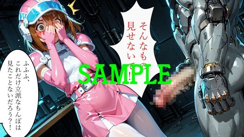 戦隊ヒロイン vs 絶倫アンドロイド サンプル6