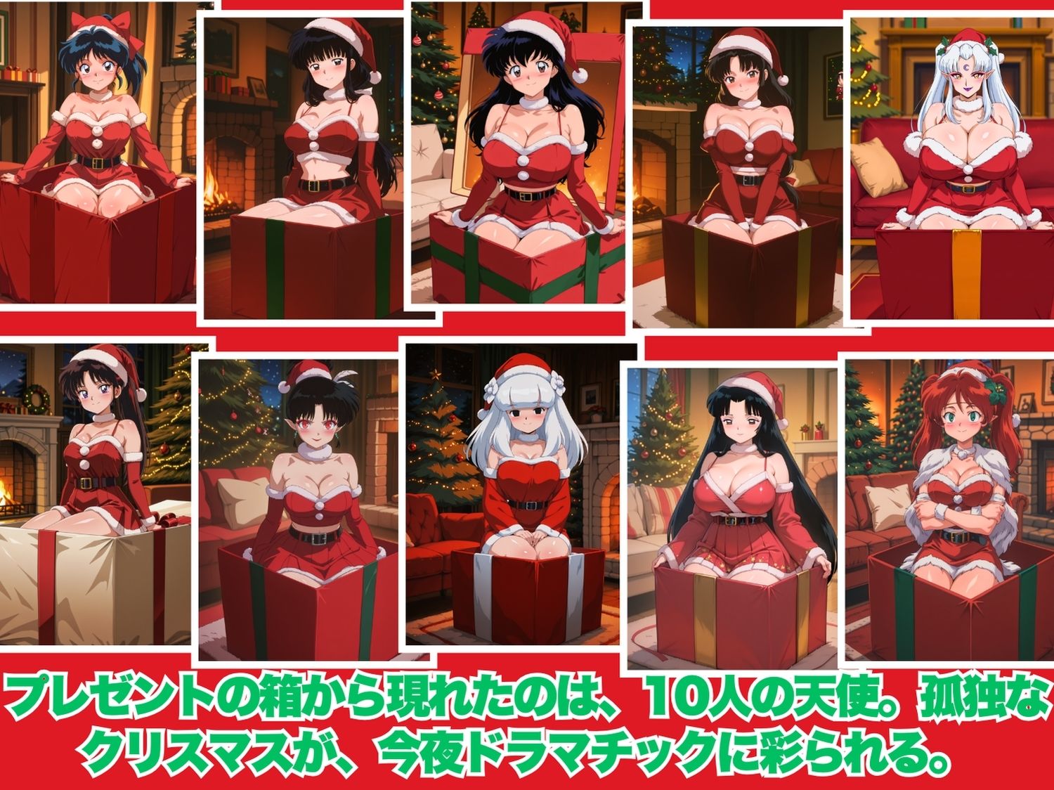 10人のサンタが四魂の玉よりヤバいプレゼント持参 〜犬夜● 編〜 サンプル1
