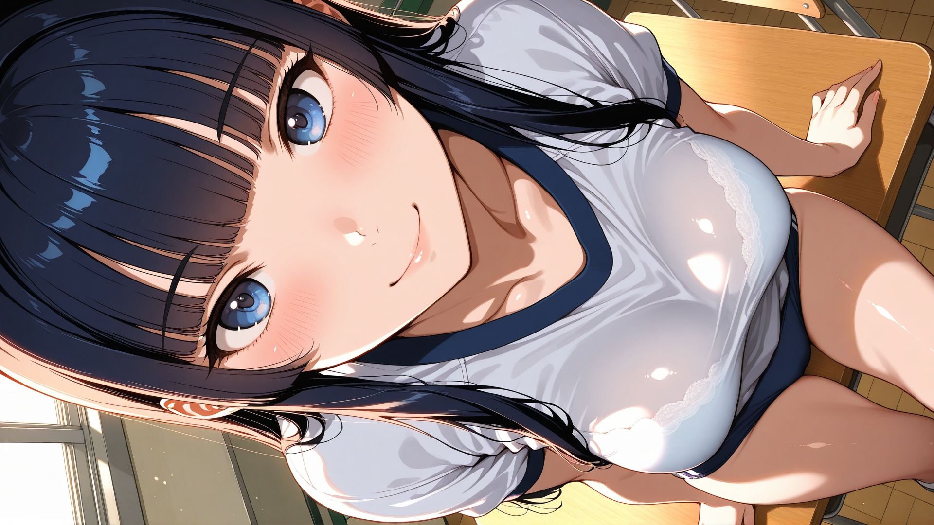 ブルマ日和。― 姫カット編:ブラ透け ― サンプル9