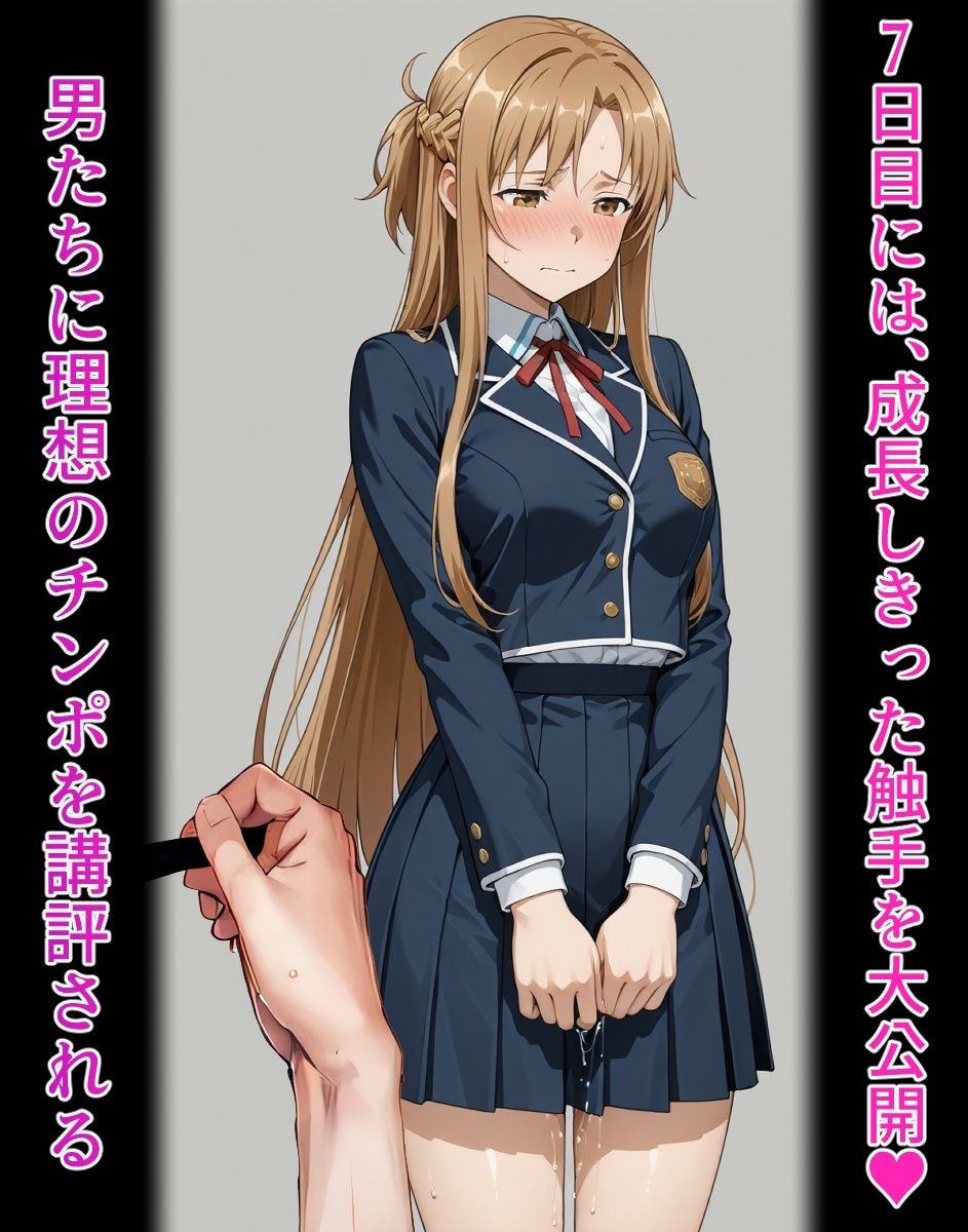 結〇明〇奈【イけばイくほど、成長する触手パンツ＆プラグとの一週間】 サンプル5