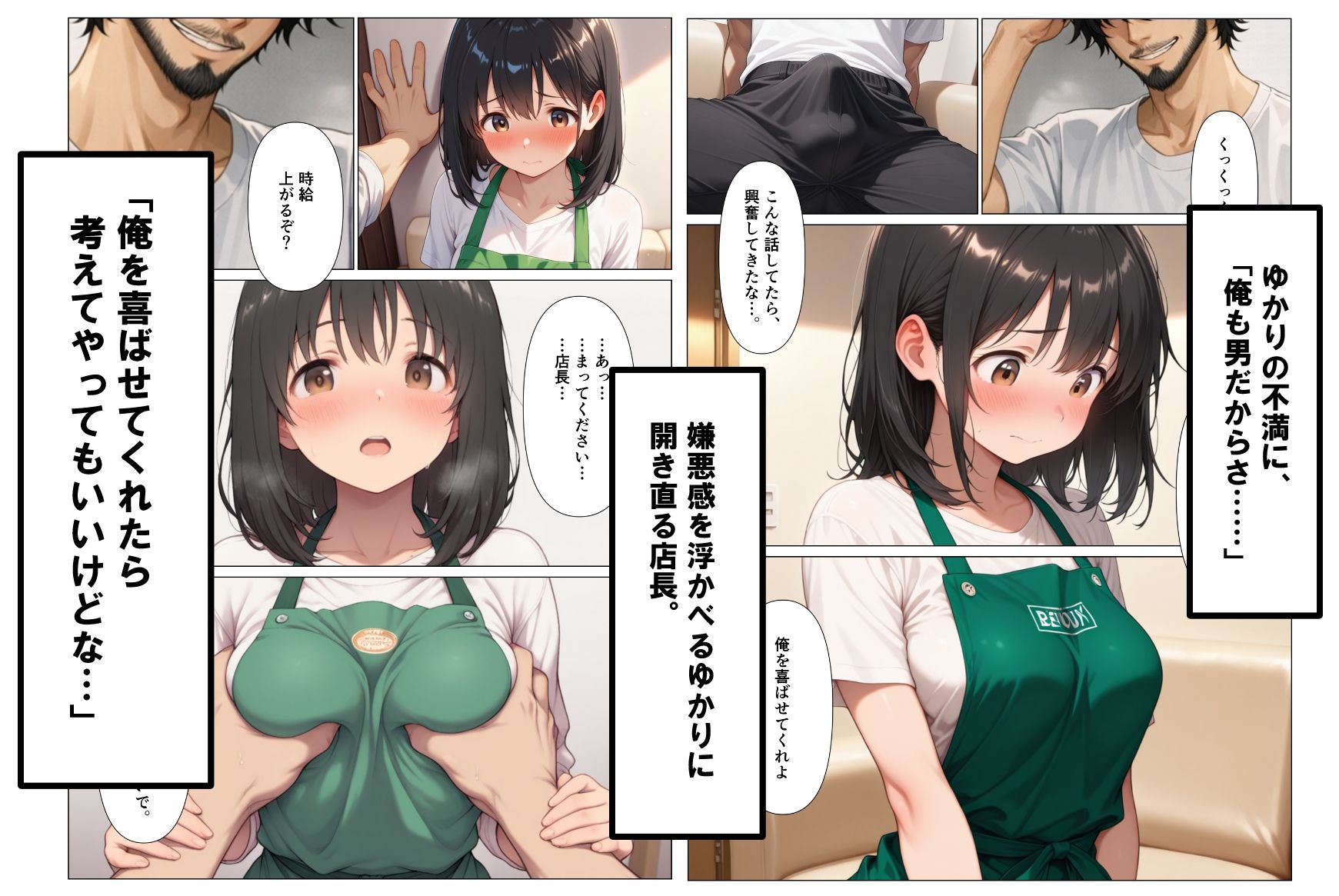 処女の地味バイトを襲ったら、実はエロ動画マニアで、マンコ締め付け吸引きつめで俺が負けた話 サンプル2