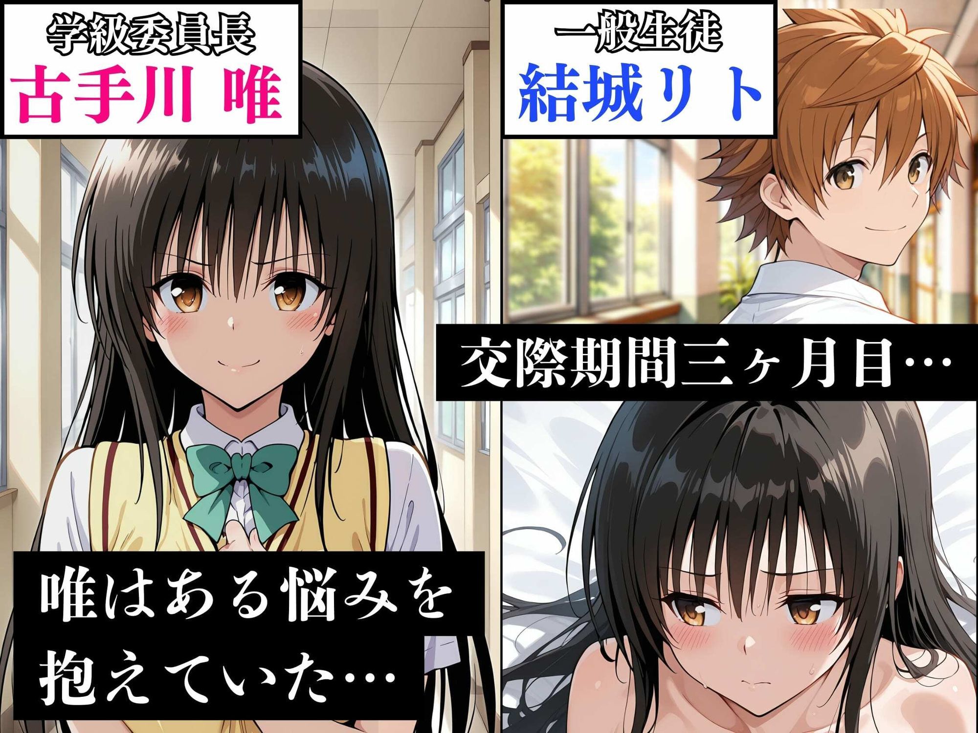 学級委員長 古手川 唯〜担任教師に犯●れる〜 サンプル1