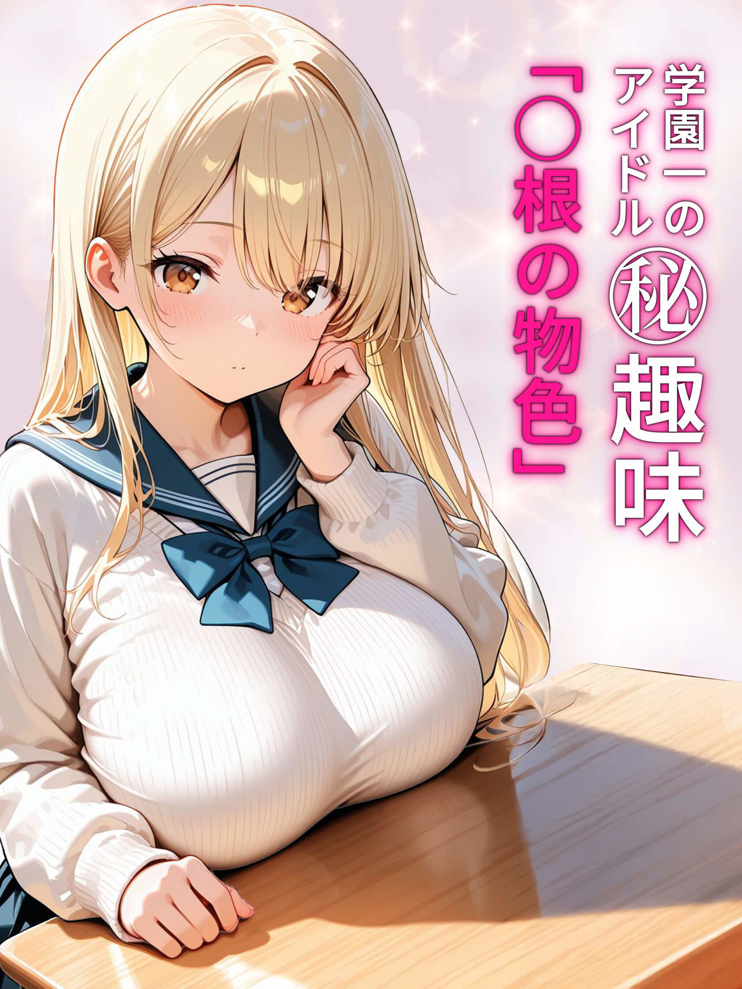 学園一のアイドル  マル秘趣味  「○根の物色」 サンプル1