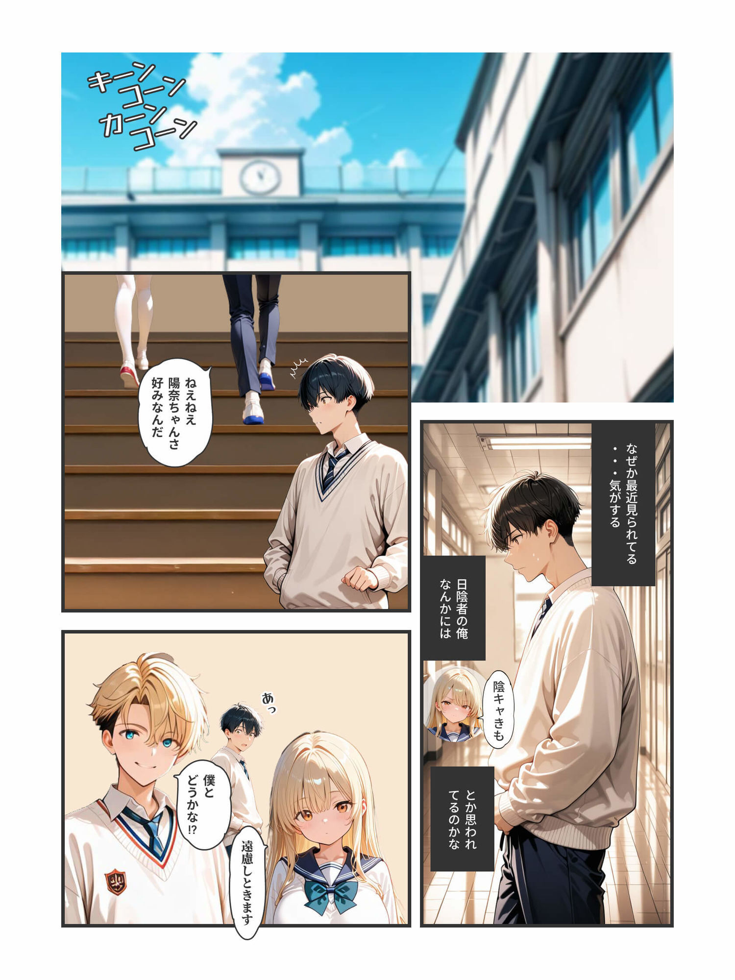 学園一のアイドル  マル秘趣味  「○根の物色」 サンプル3