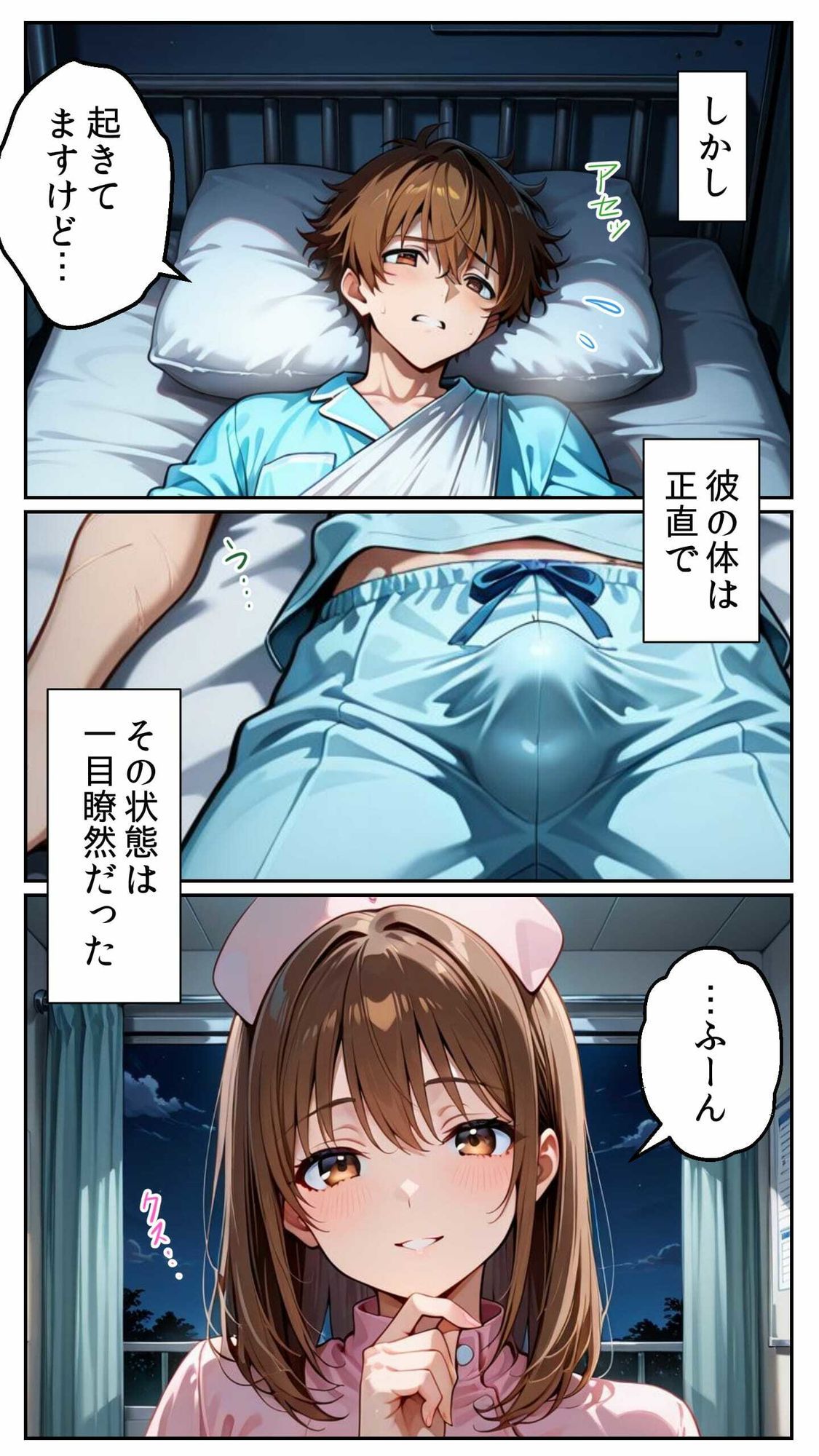 白衣の天使と背徳の病室 〜看護師まどかの禁断ケア〜 サンプル2