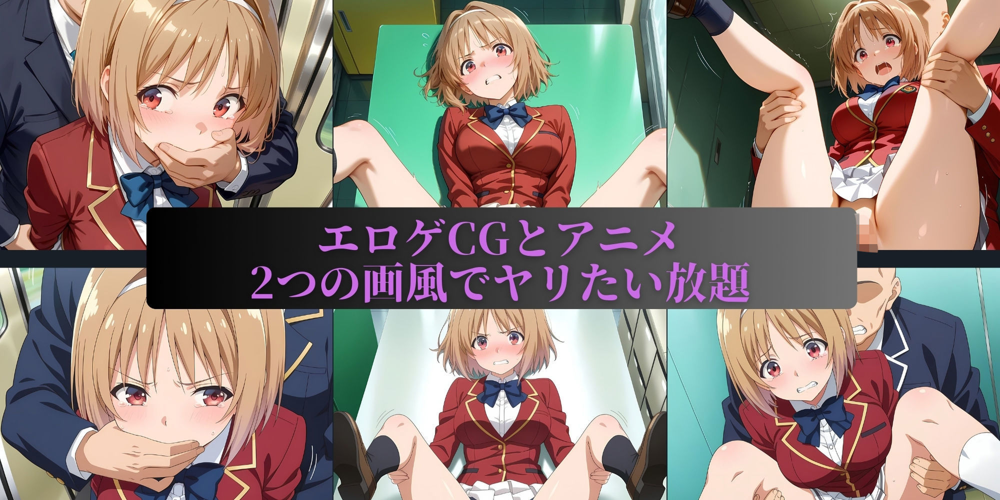 櫛田〇梗に色々無理やりひどいことする本 サンプル8