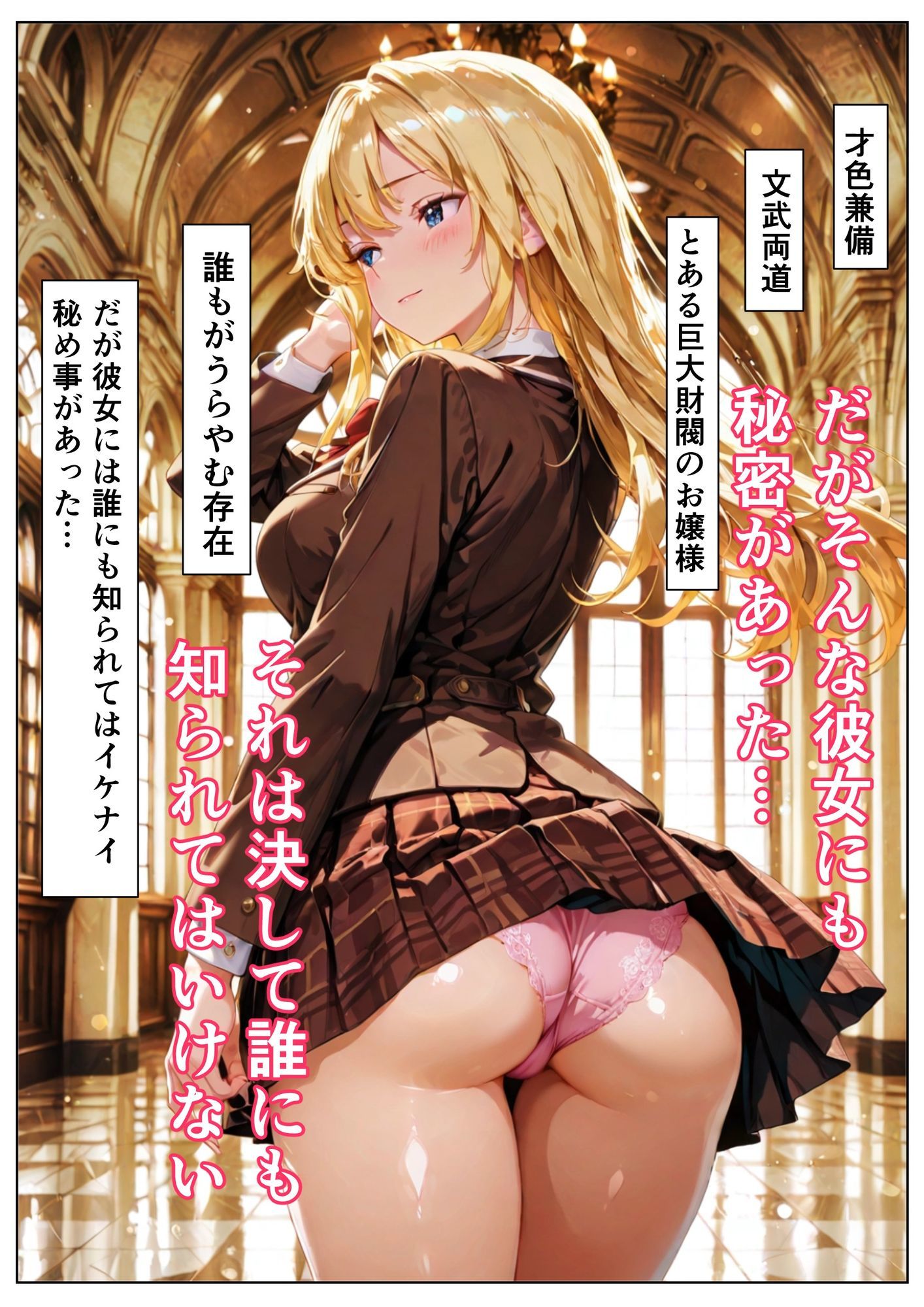 完璧生徒会長アリスの聖水〜変態な彼女と僕が繋がった日 サンプル2