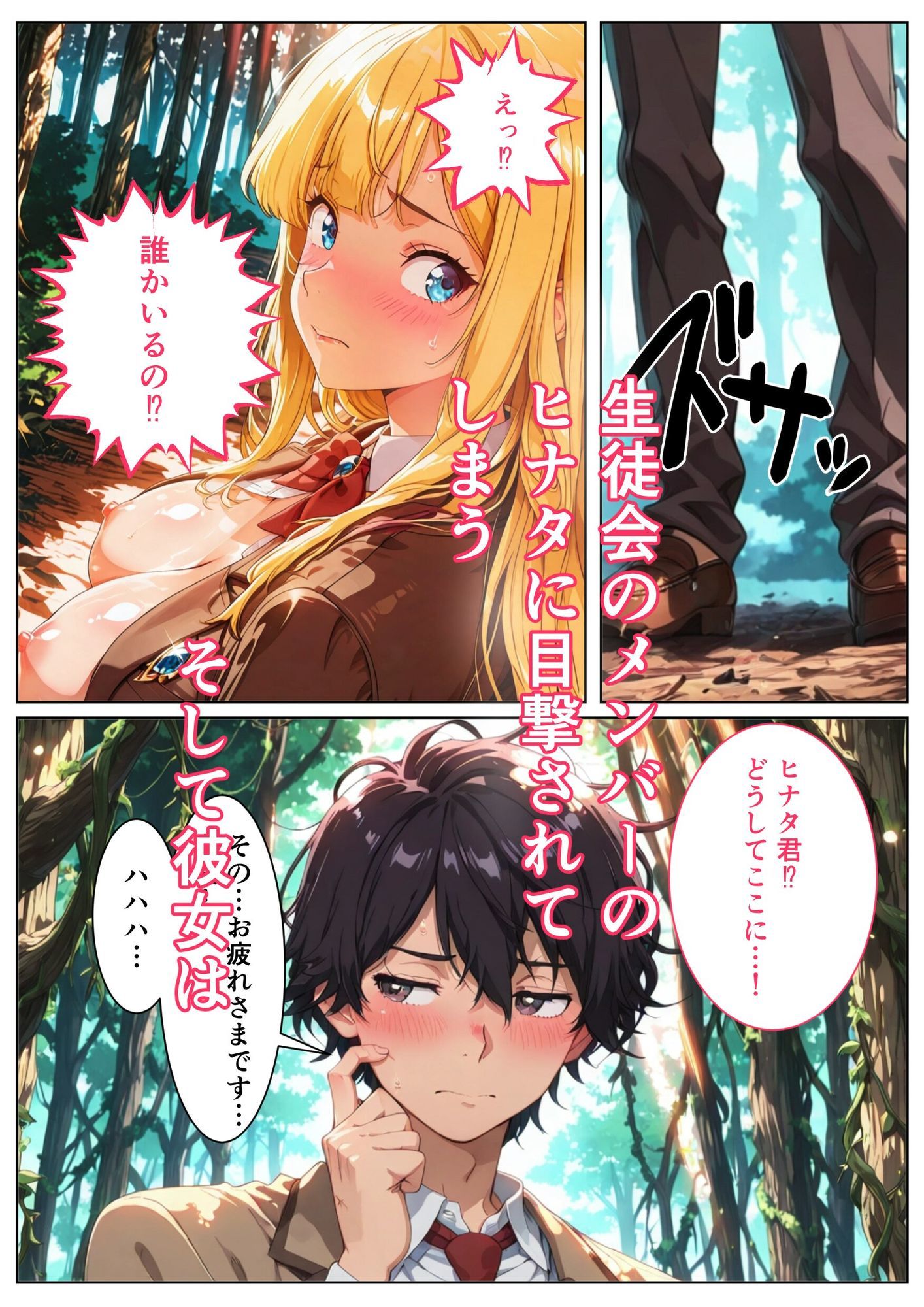 完璧生徒会長アリスの聖水〜変態な彼女と僕が繋がった日 サンプル6