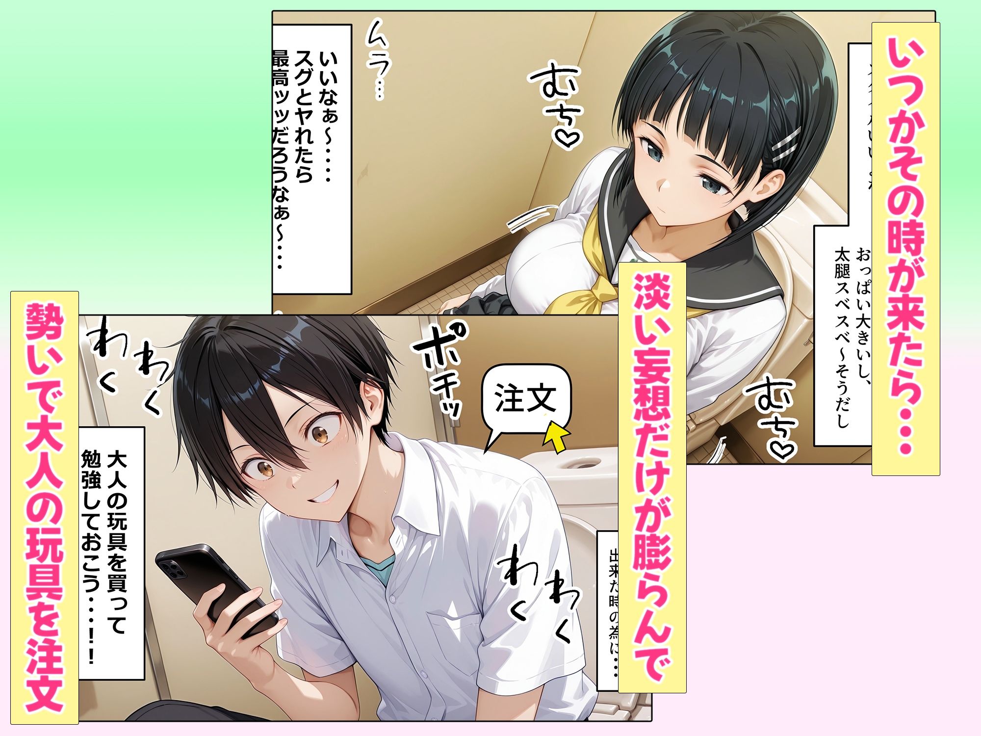 大人の玩具を注文したらまさかの妹が届けにきた件  桐ヶ谷直葉 サンプル3