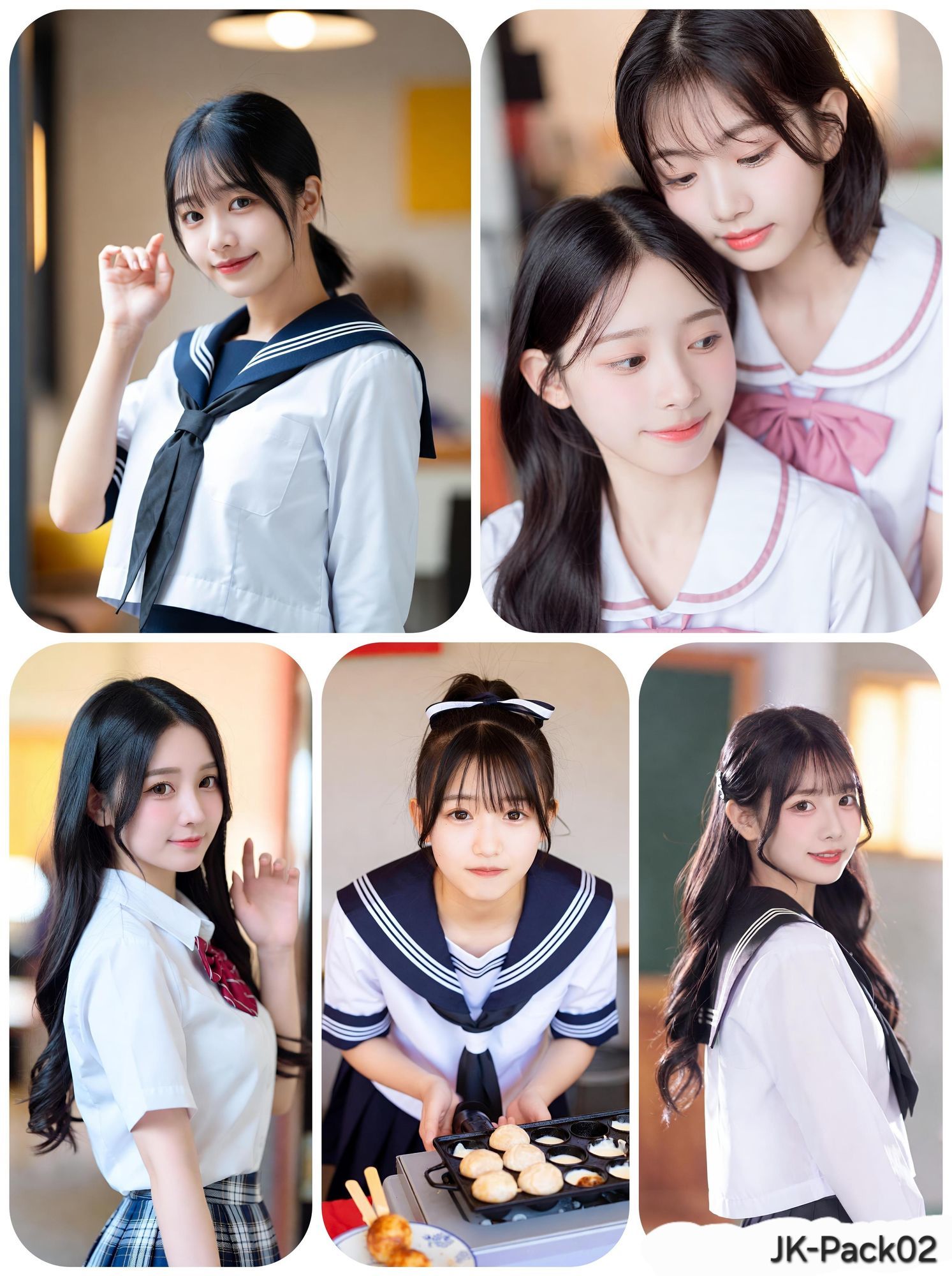 こんな美女が脱いでくれるの！？  JK-Pack02 サンプル5