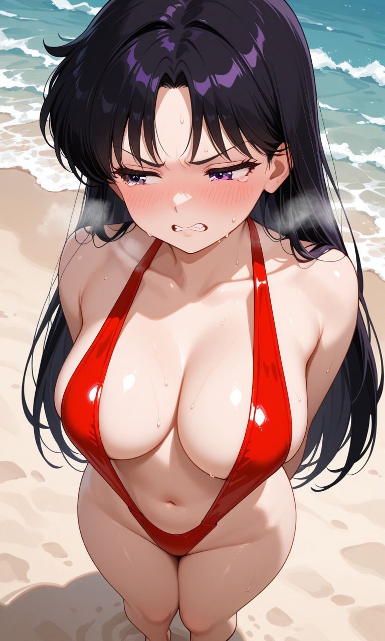 【セーラームーン】ビーナス・マーズ・サターン 〜生意気セーラー戦士を分からせアヘ顔CG集〜｜挑発パンチラ・中出し・イマラチオ サンプル7