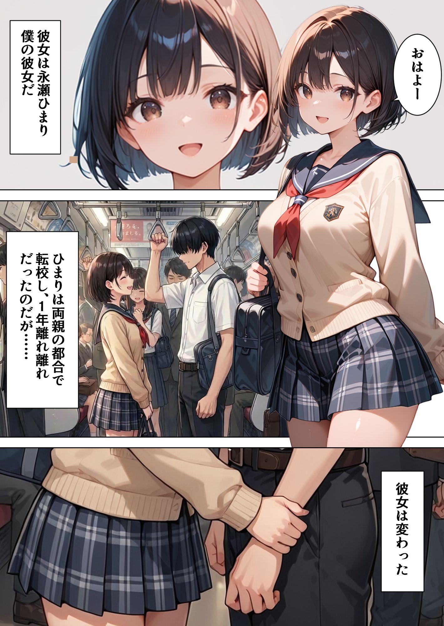 性教育学園X やりまくり！発情彼女1 vol.53【セリフ入有】 サンプル1