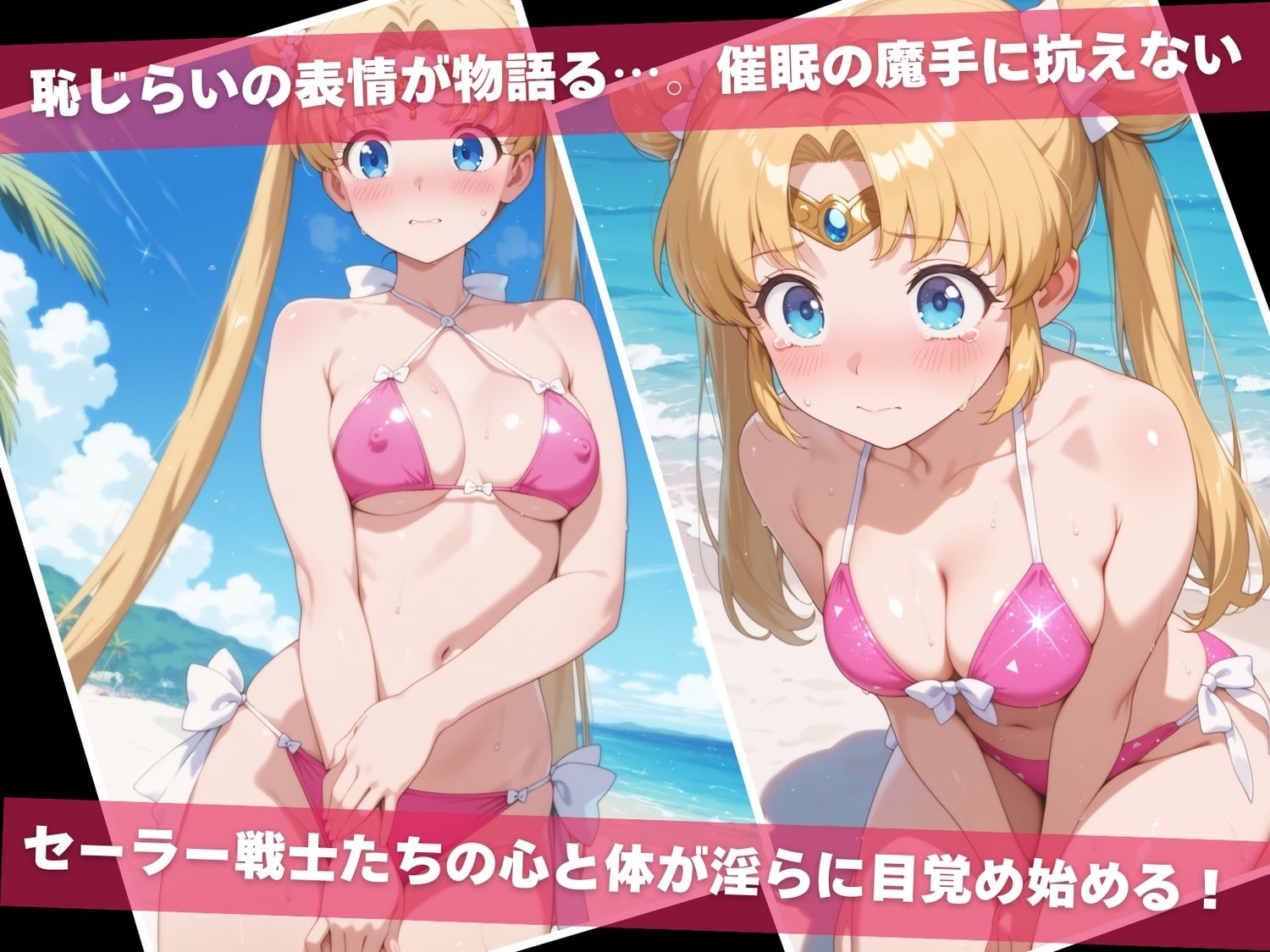 セー●ームーン陥落計画  〜おじさんに操られたセーラー戦士たち〜 サンプル2