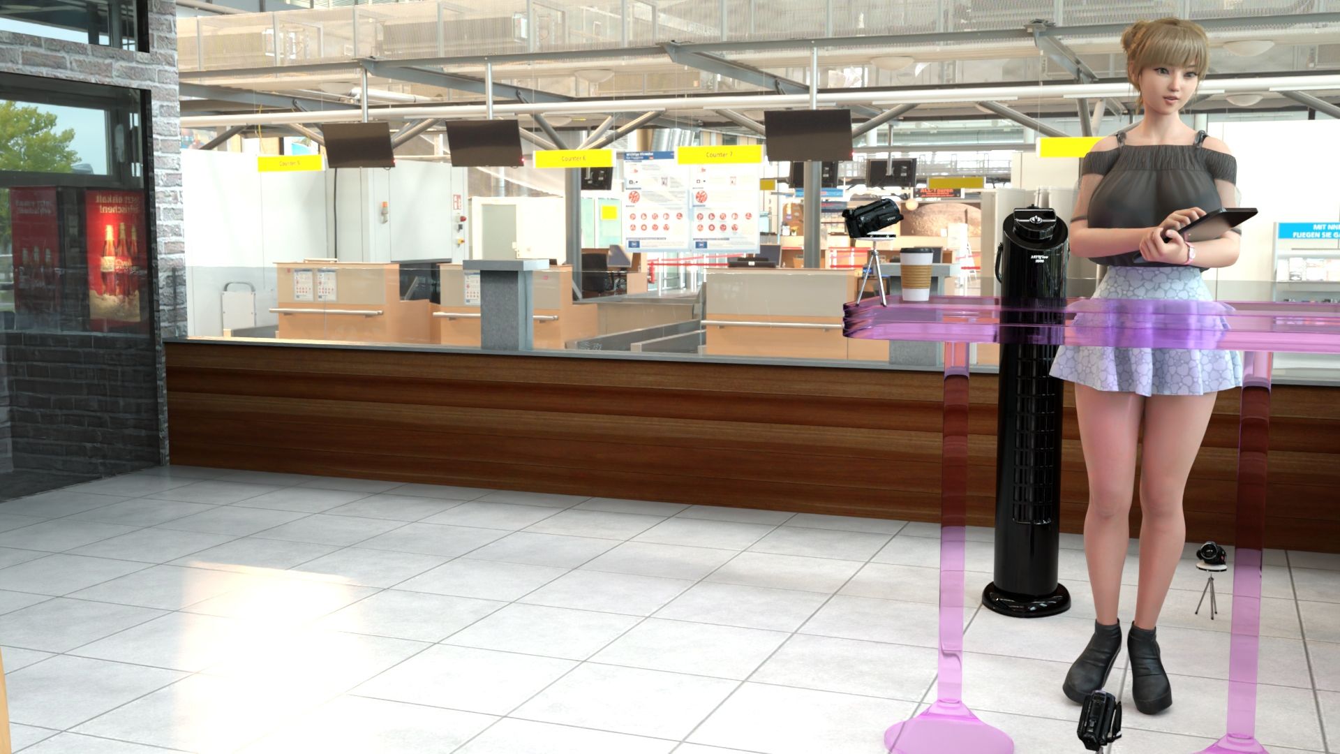 【▲100】日本語★廻里の自撮りWEBラジオ『廻里のGuriGuri（グリグリ）5thシーズン』＃022:女性の間でインナーパンツ付きスカートが大流行している件について_06_スゴい風チラ［日本語バージョン・廻里の心の中・羞恥ボイスバンドルパック］ サンプル7