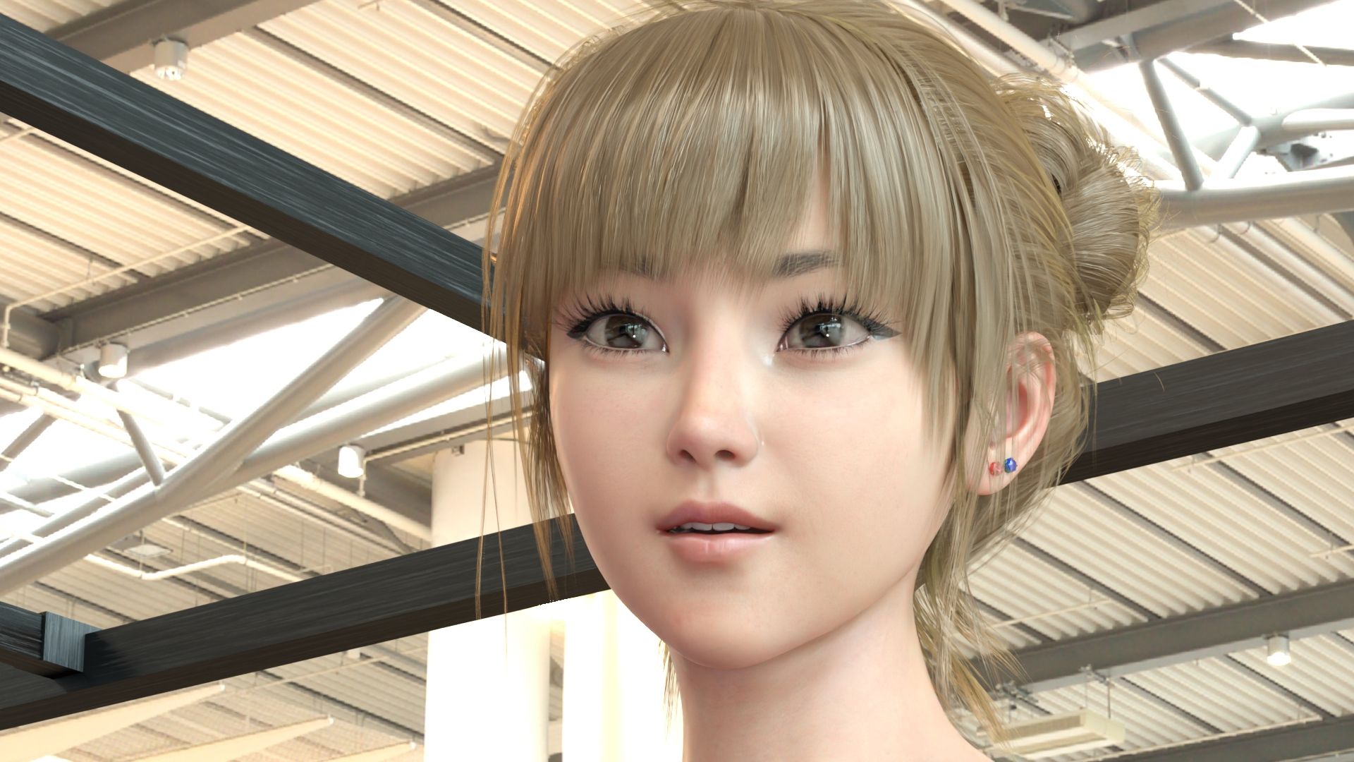 【▲100】日本語★廻里の自撮りWEBラジオ『廻里のGuriGuri（グリグリ）5thシーズン』＃022:女性の間でインナーパンツ付きスカートが大流行している件について_06_スゴい風チラ［日本語バージョン・廻里の心の中・羞恥ボイスバンドルパック］ サンプル9